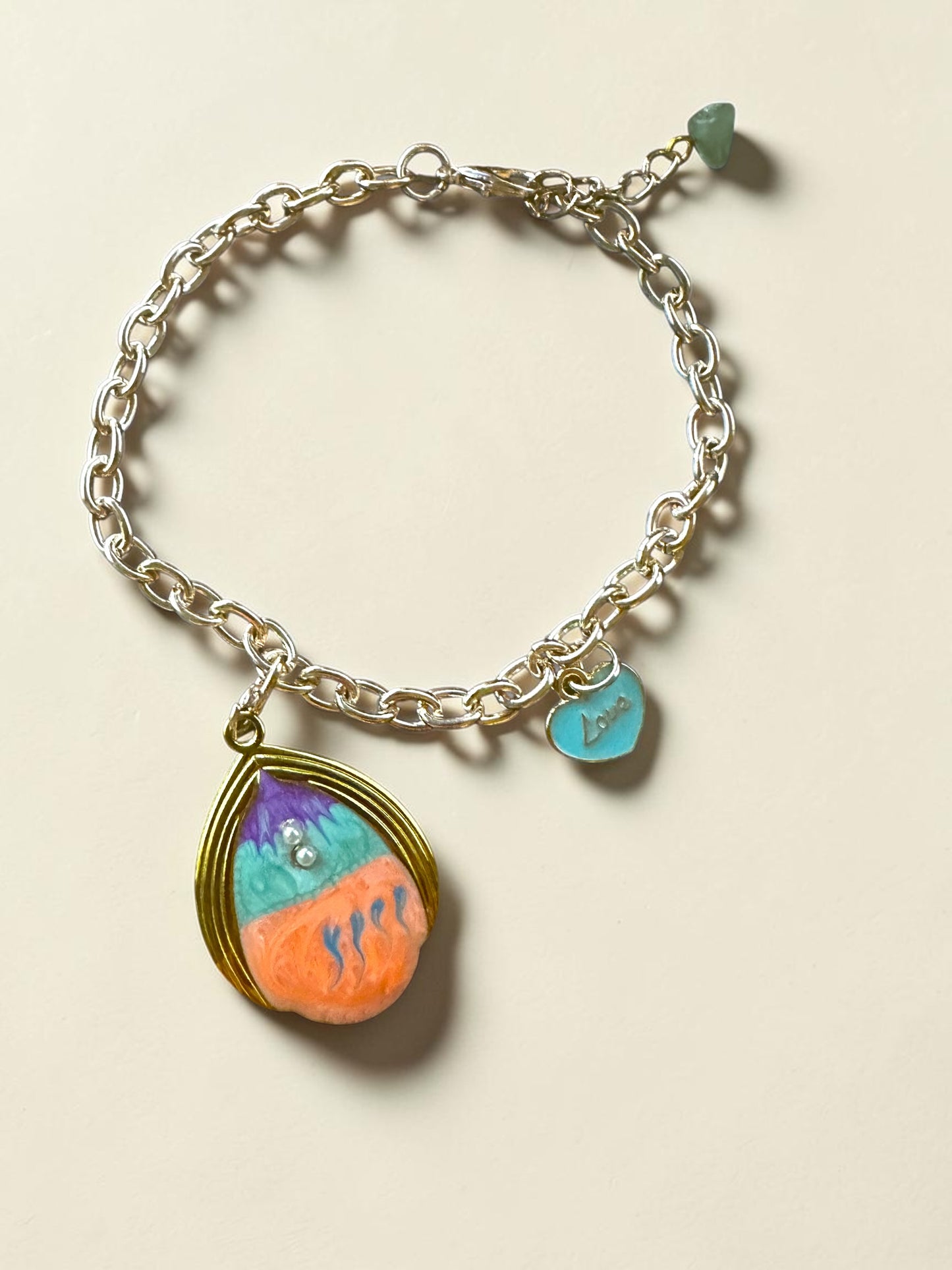 Ocean Charm Bracelet - Sunset Tide