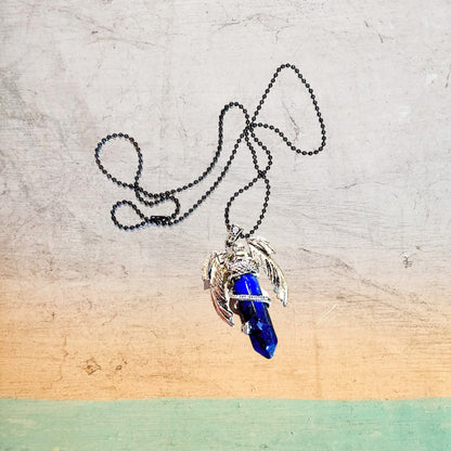 Dragon Lapis Lazuli Pendant Necklace