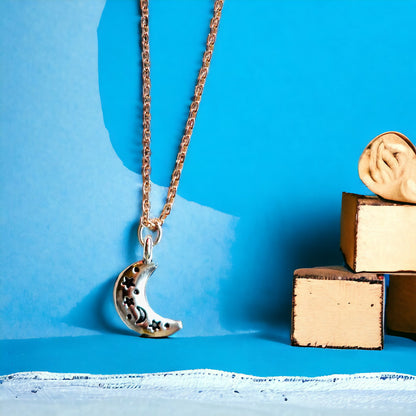 Galaxy Crescent Moon