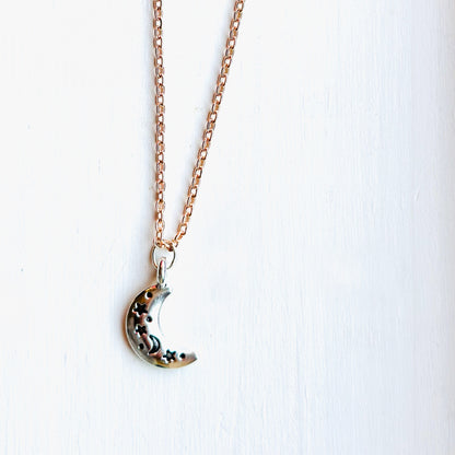 Galaxy Crescent Moon