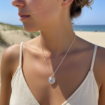 Starfish Shell Charm Necklace - Starry Shore