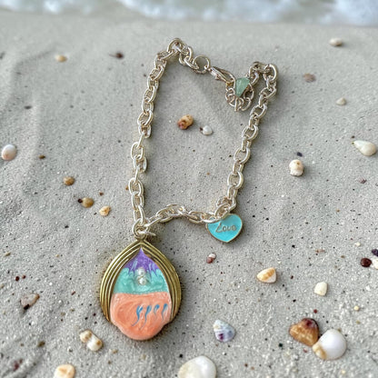 Ocean Charm Bracelet - Sunset Tide