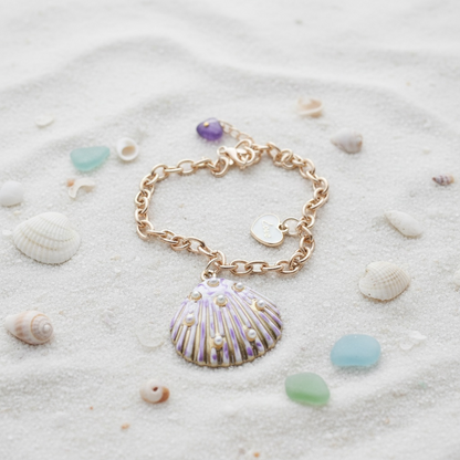 Shell Charm Bracelet - Pearl Tide