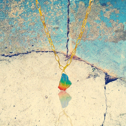 Rainbow Aura Quartz