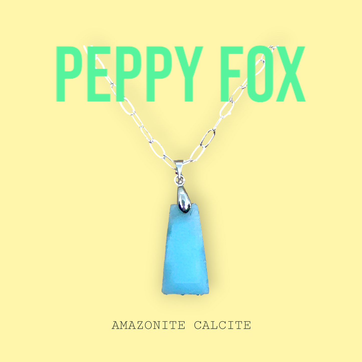 Trapez Pendant Necklace