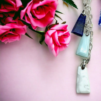 Trapez Pendant Necklace