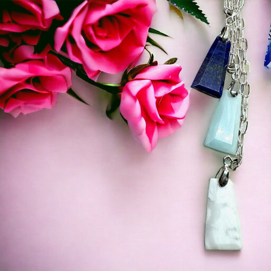 Trapez Pendant Necklace