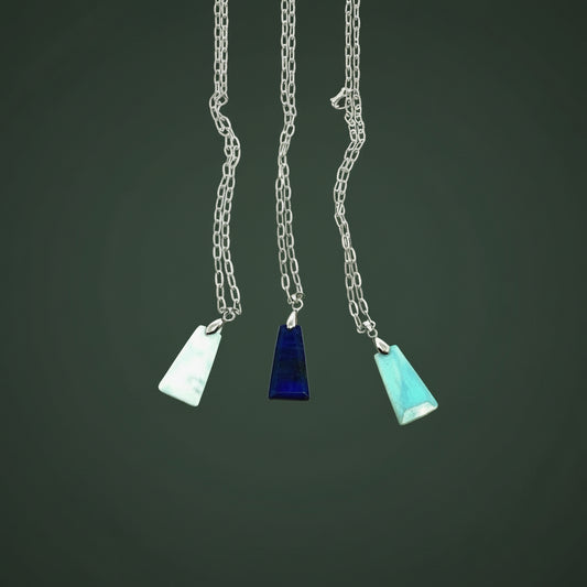 Trapez Pendant Necklace